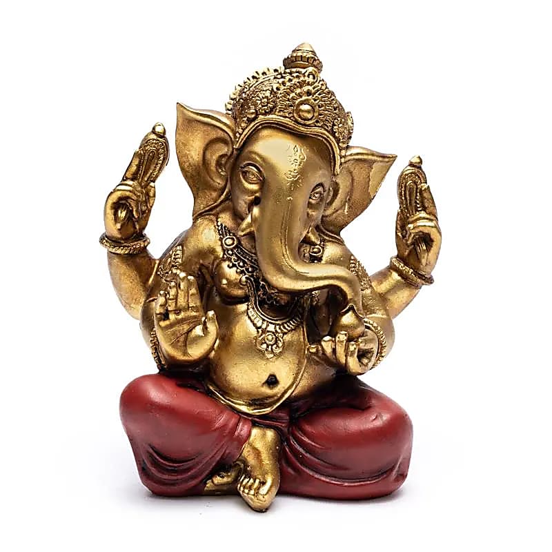 Ganesh gold statue